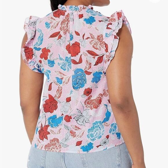 BB Dakota By Steve Madden Flutter Away Top Blouse NEW - Picture 5 of 11